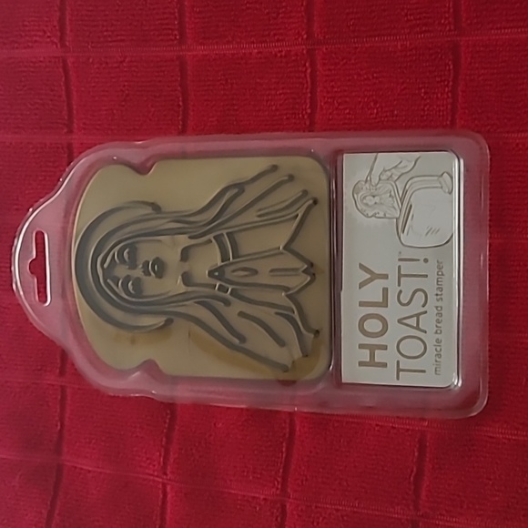 [NWT] Fred HOLY TOAST! Miracle Bread Stamper - Funny Novelty Gift - Picture 6 of 15
